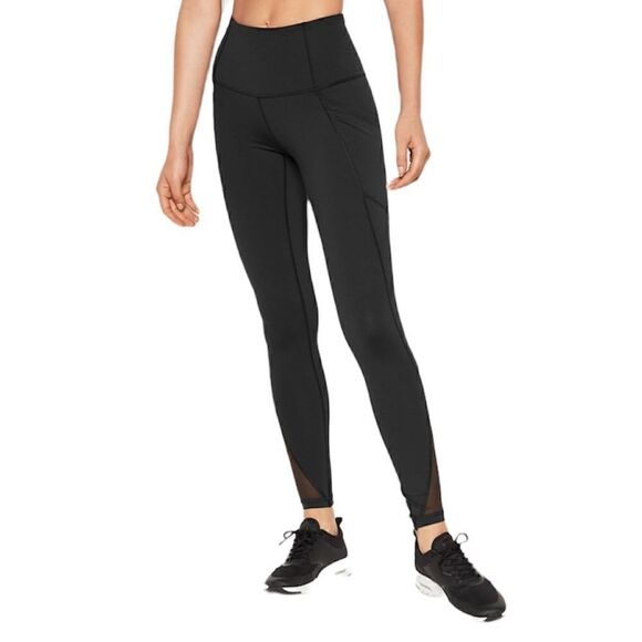 Victoria’s Secret Sport Knockout Mesh Panel Tights - Picture 1 of 10